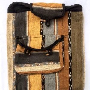 Bohemian Fabric Backpack Boho Bag